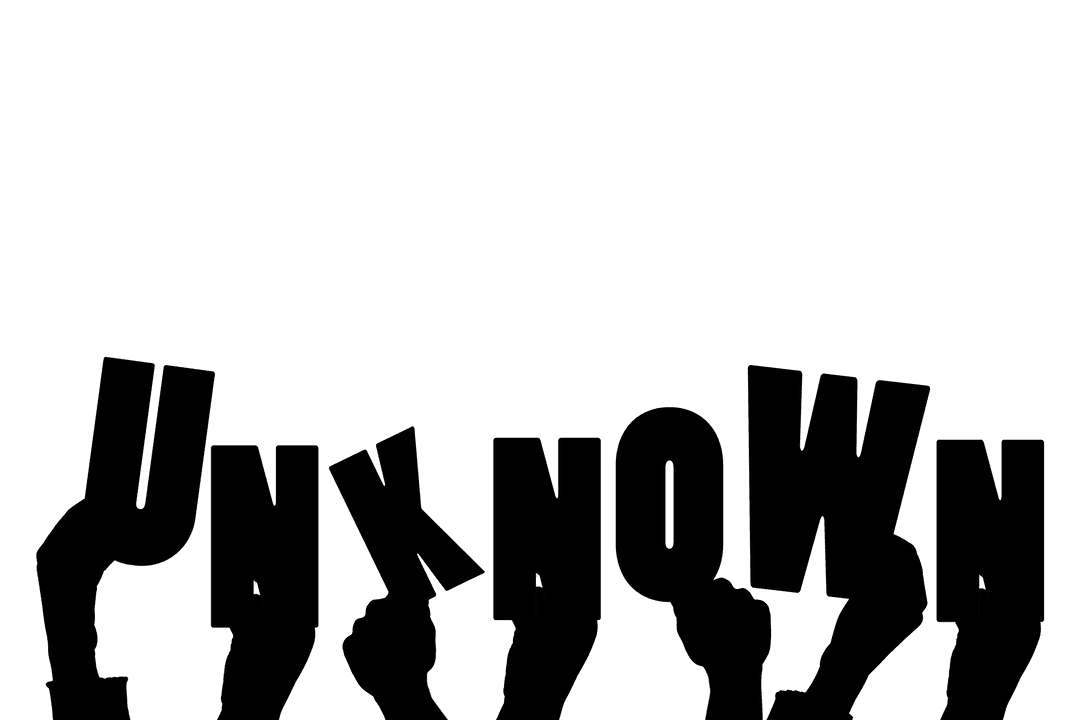 Digital Illustration of Hands Holding Text on Transparent Background