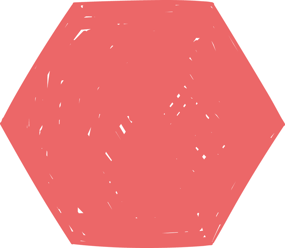 Red Hexagonal Shape Transparent Background Vector Illustration - Download Free Stock Images Pikwizard.com