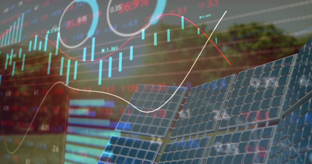 Digital Analytics Combining with Renewable Energy Concept