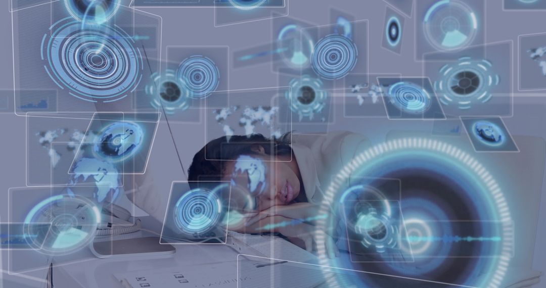 Technological Innovation and Futuristic Dreams Concept