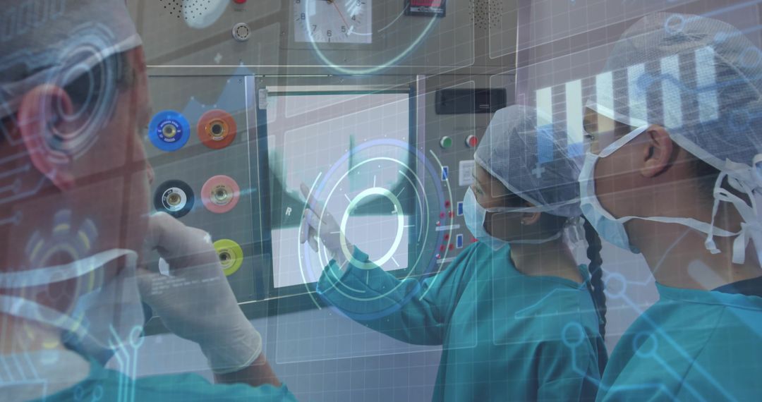 Surgeons Utilizing Futuristic Hologram Technology in Operating Room