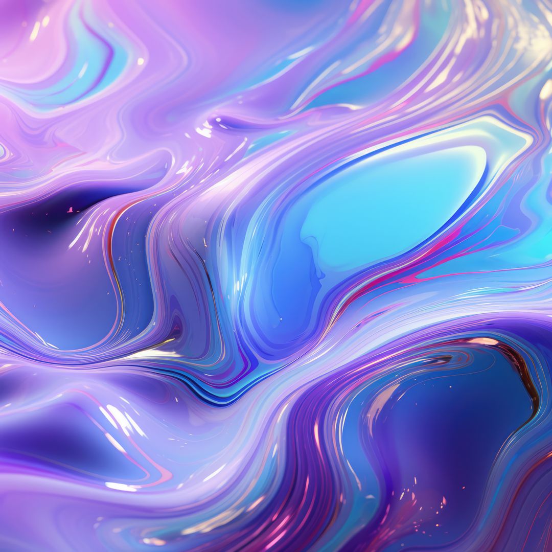 Vibrant Abstract Fluid Gradient with Purple and Blue Tones - Free Images, Stock Photos and Pictures on Pikwizard.com