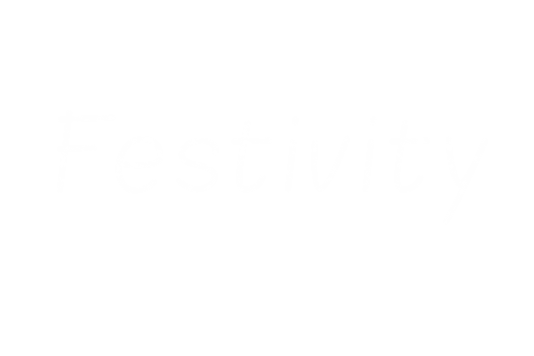 Festivity Text Design Illustration on Transparent Background