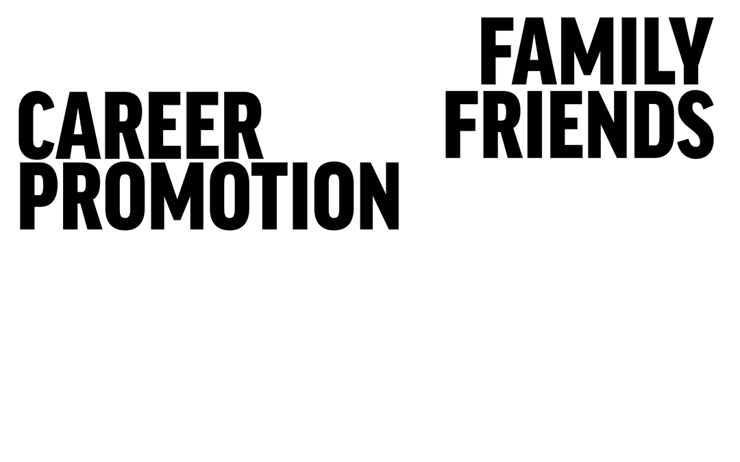 Family Career Promotion Text Design Transparent Background