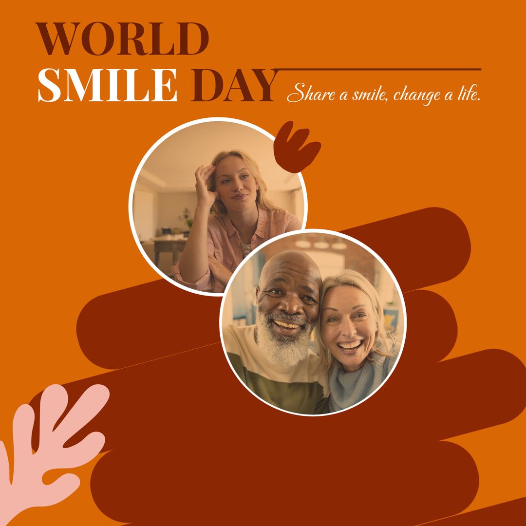 Celebrating World Smile Day with Diverse Happy People