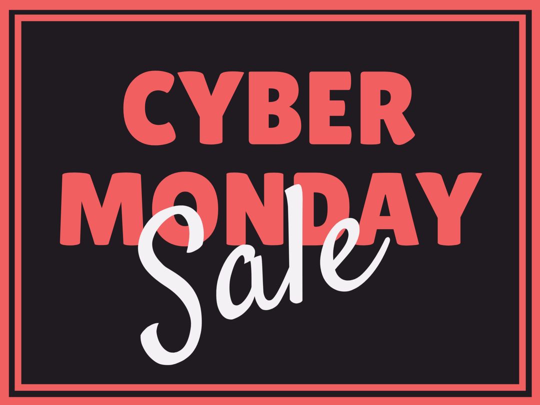 Cyber Monday Sale Promotion Banner