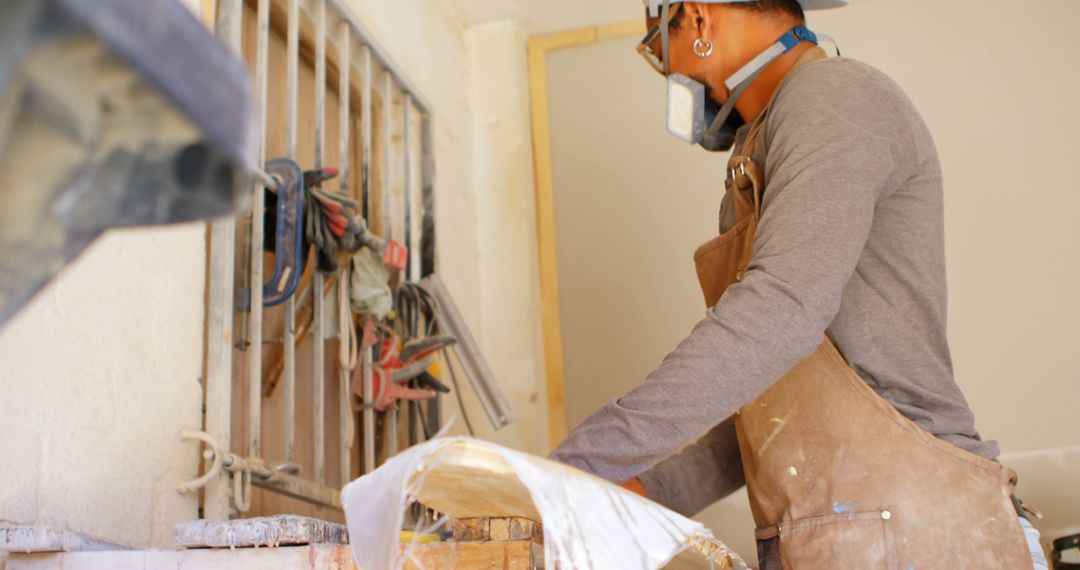 Skilled Carpenter Working in Woodshop - Free Images, Stock Photos and Pictures on Pikwizard.com