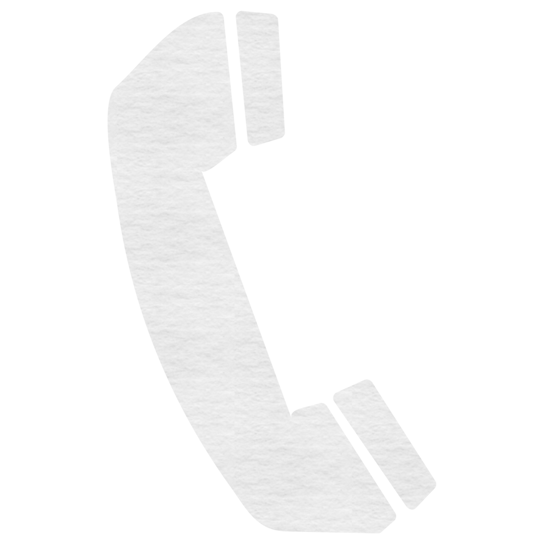 White Phone Icon On Transparent Background Representing Communication - Download Free Stock Images Pikwizard.com