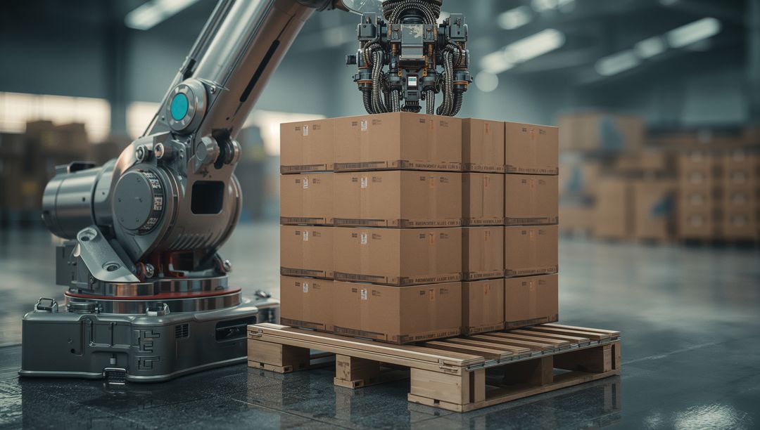 Robotic Arm Managing Warehouse Boxes with Precision