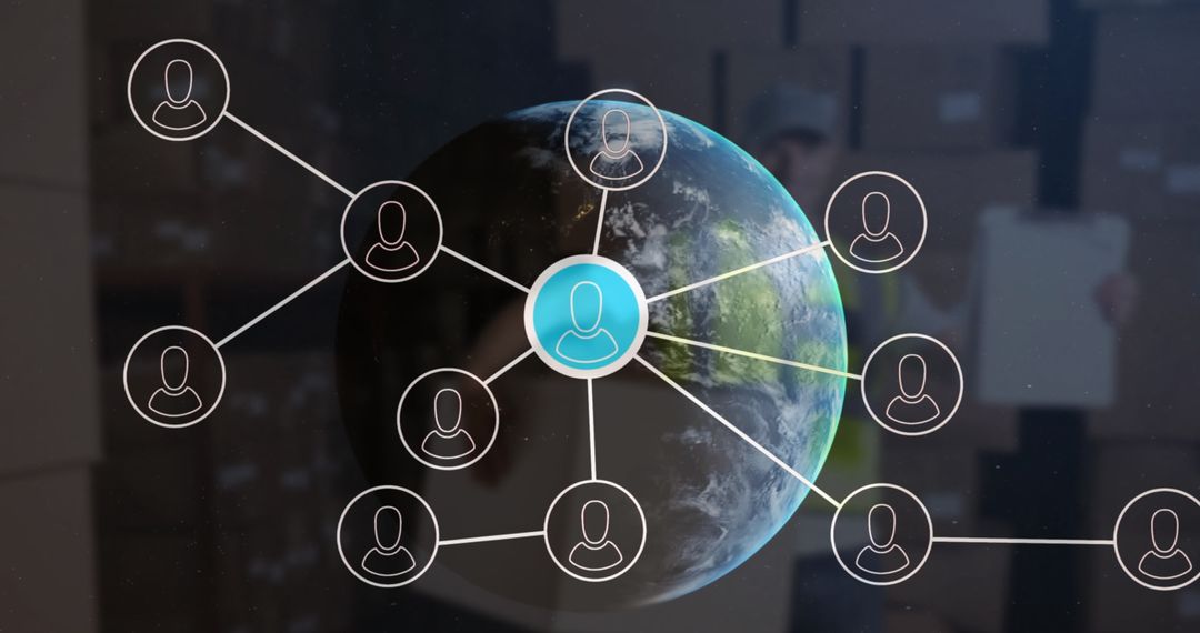 Global Network Concept with Digital Interface Connections