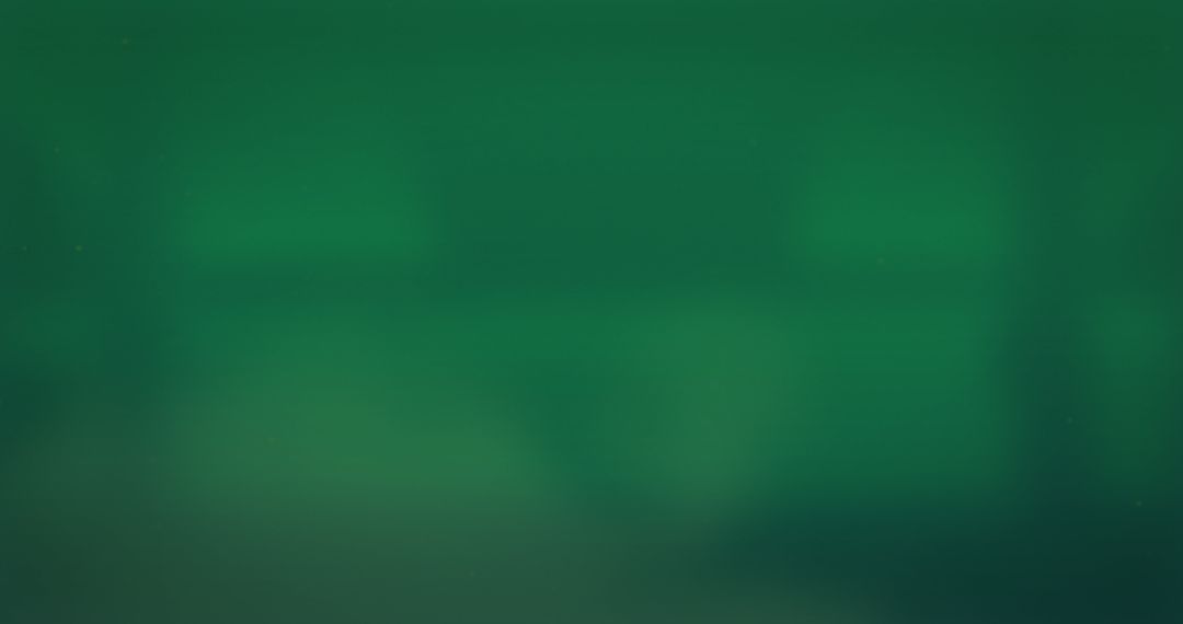 Abstract Green Smoke on Digital Background