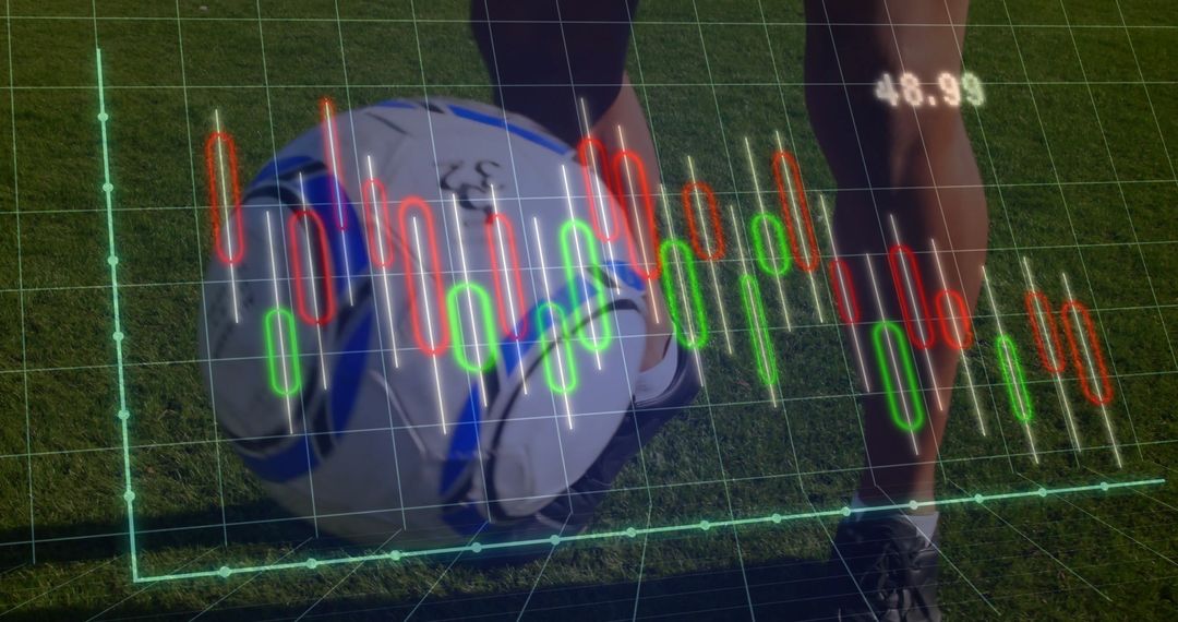Sports Data Analytics with Athlete and Candlestick Chart