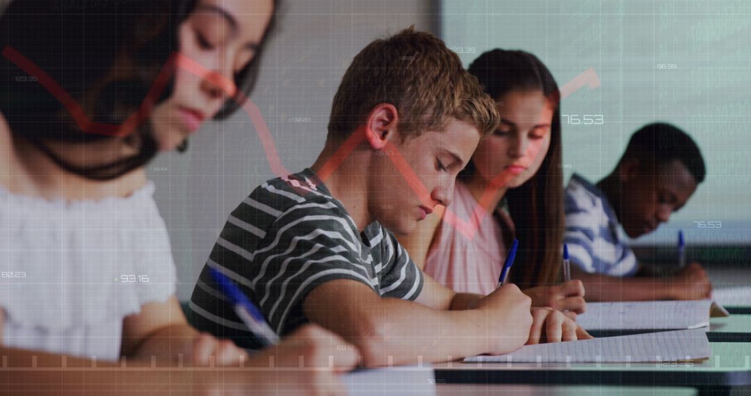 Diverse Students Learning with Overlaying Graph Reflecting Economics