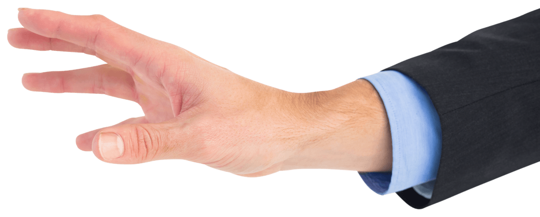Transparent Business Hand Gesture for Communication Purposes