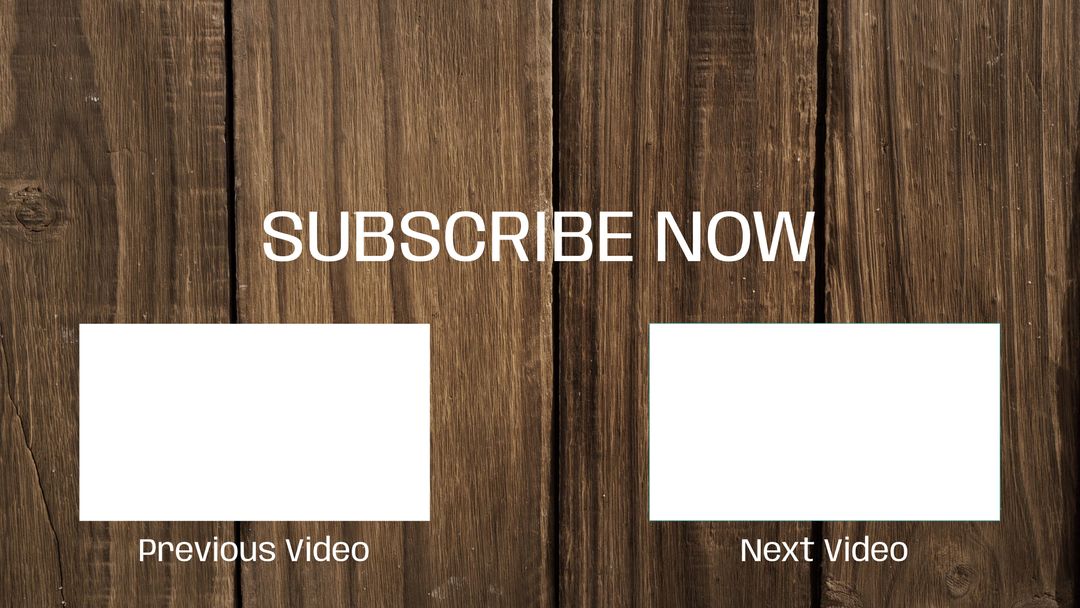 Subscribe Now Text on Rustic Wooden Background for Videos - Download Free Stock Templates Pikwizard.com