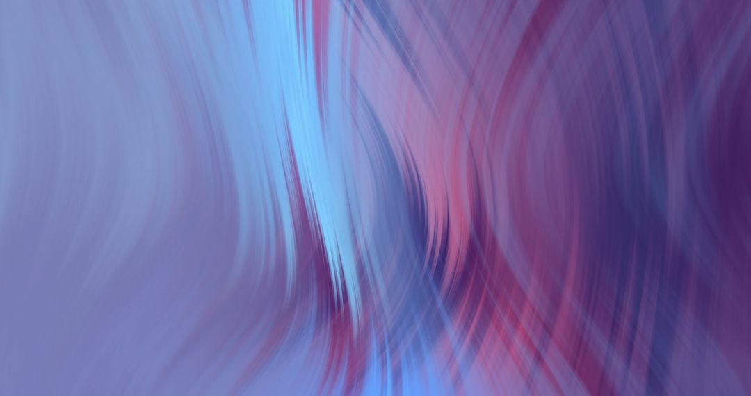 Abstract Waves of Blue and Red Light Streaks