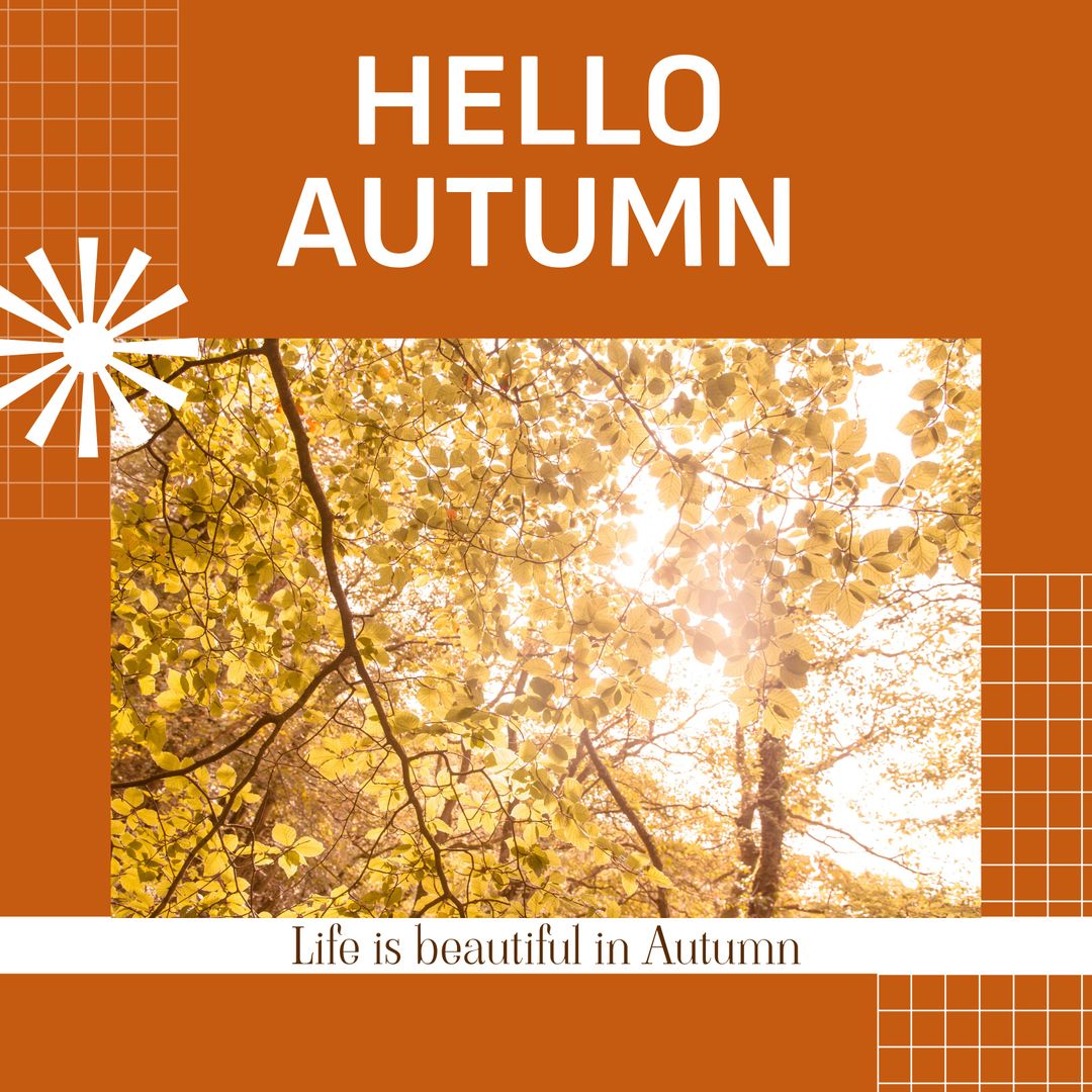 Autumn Foliage and Inspired Seasonal Greeting