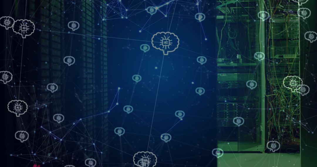 AI Network Integration in Server Room Environment