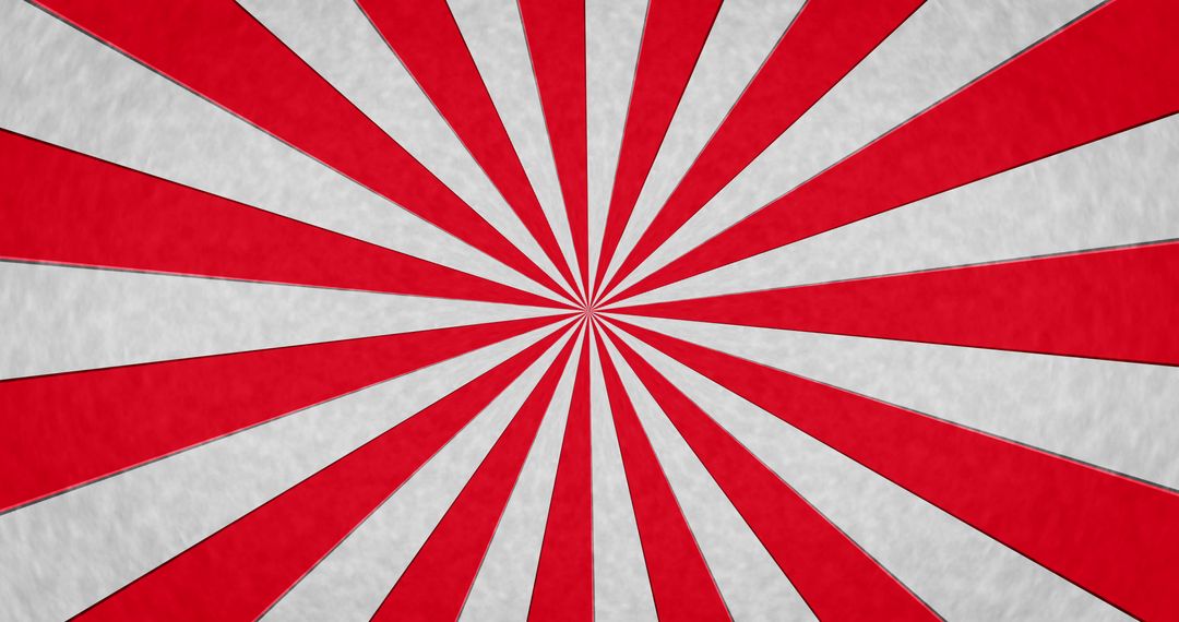 Radial Red and White Rays Abstract Background