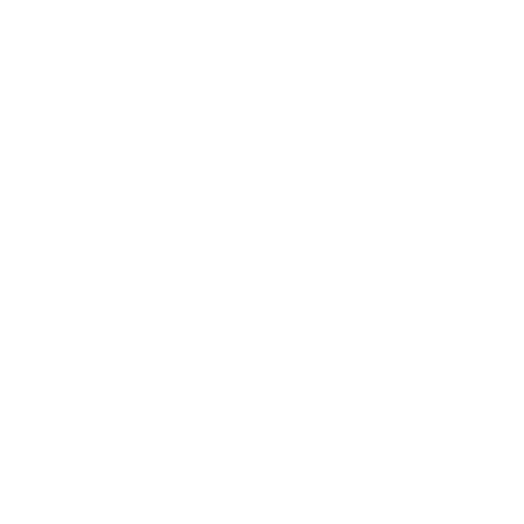 White arrow on transparent background for directional design