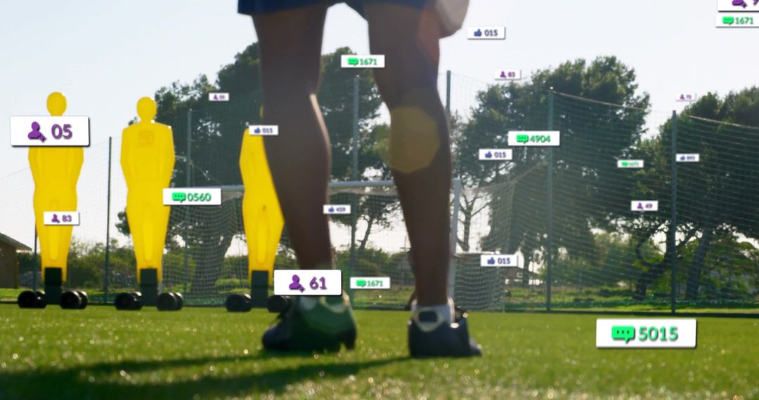 Advanced Soccer Training with Player Aligning for Free-Kick on Field
