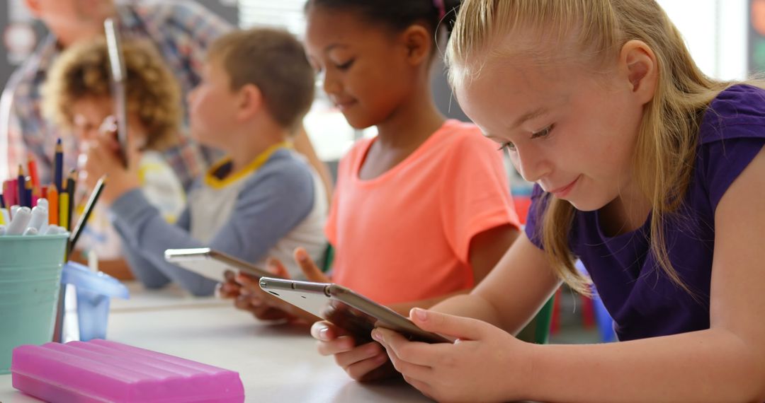 Diverse Classroom Technology Learning Experience with Teacher