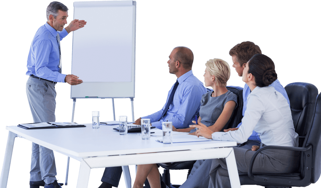 Transparent Presentation Team Meeting Listening Strategically