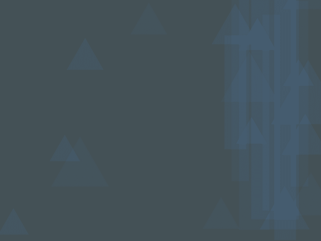 Transparent abstract triangular shape on dark background