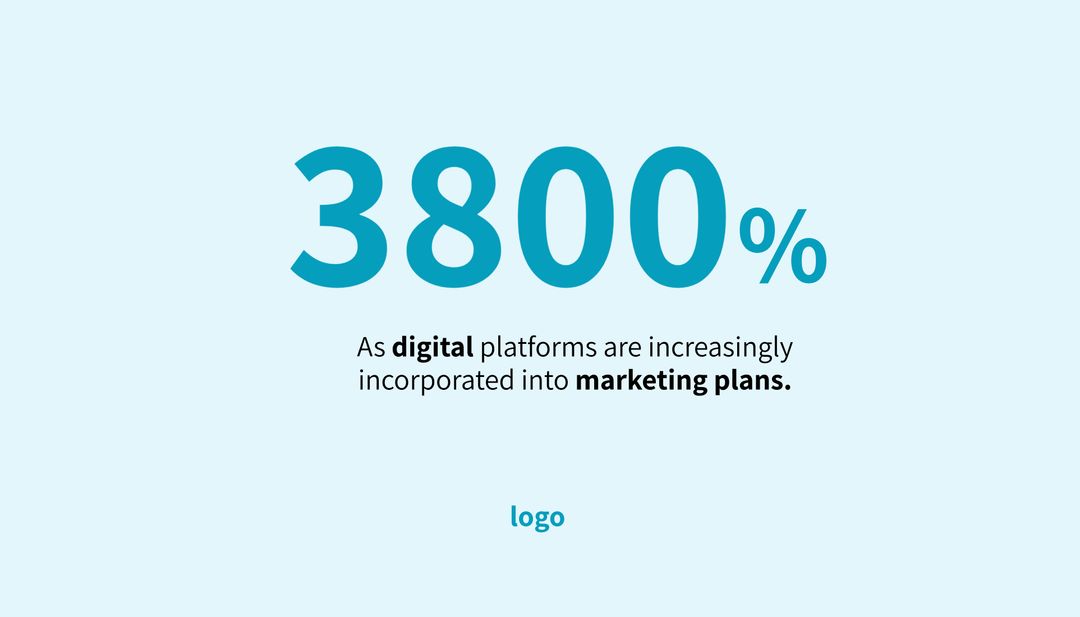 Digital Platform Integration Growth Chart Showing 3800% Increase - Download Free Stock Images Pikwizard.com