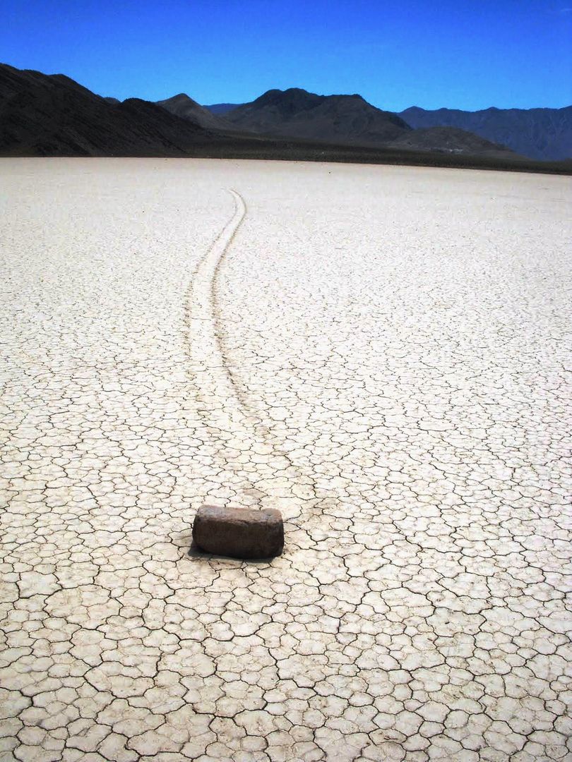 Mysterious Roving Rocks of Racetrack Playa - Free Images, Stock Photos and Pictures on Pikwizard.com