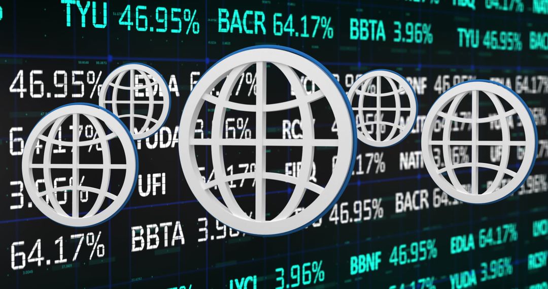 Global Network Symbols Over Dynamic Stock Market Data