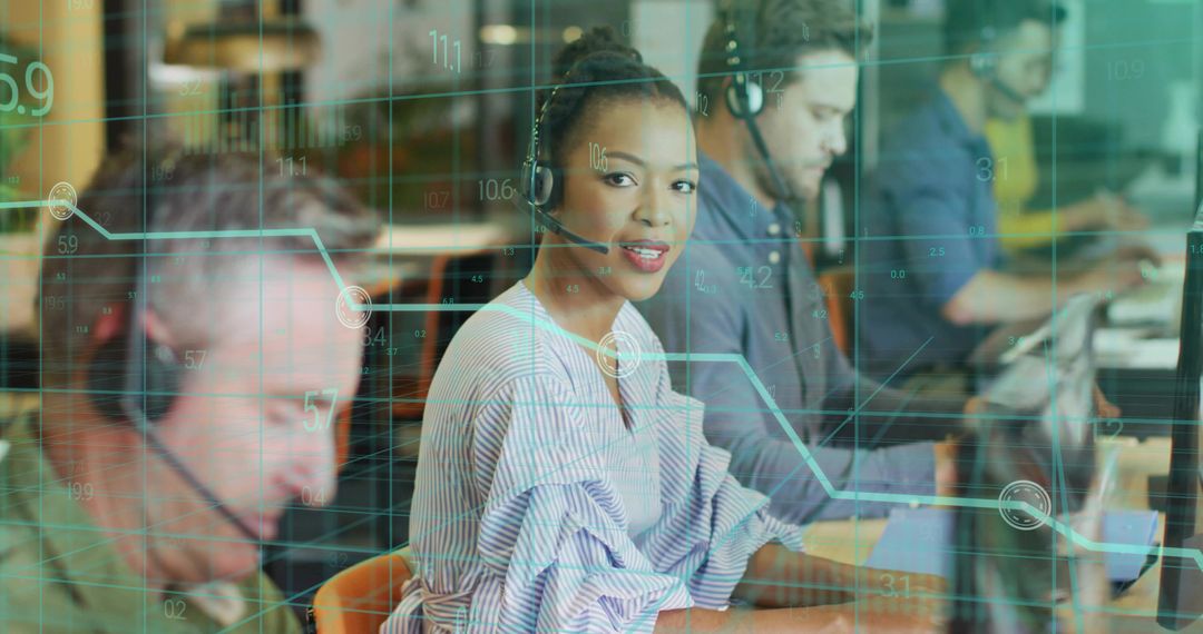 Call Center Agent with Data Overlay and Team Collaboration