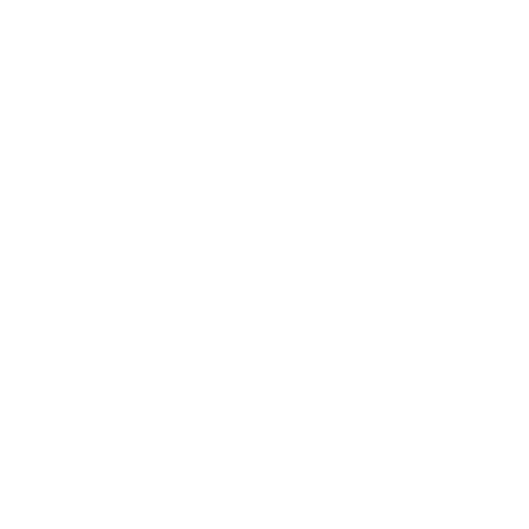 White Digital Arrows on Transparent Background