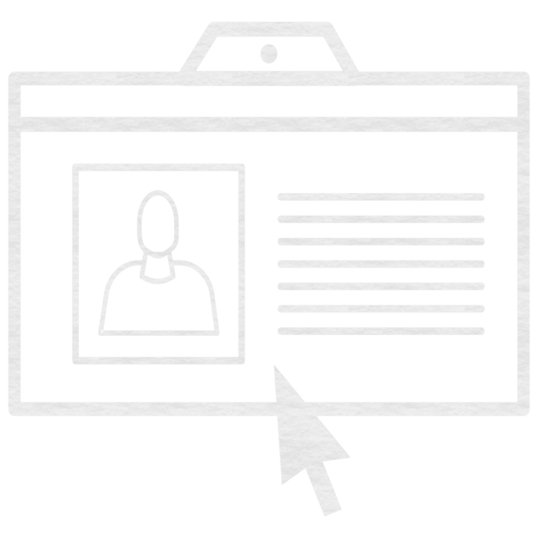 Transparent Digital Interface and Cursor Concept Illustration