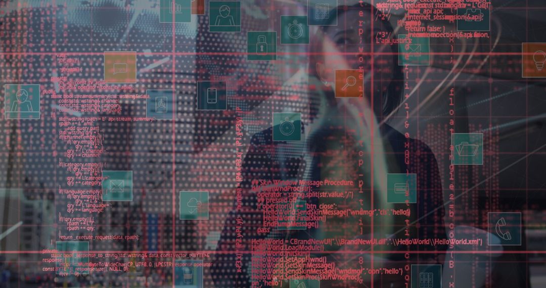 Entrepreneur Engages with Digital Connectivity in Urban Environment