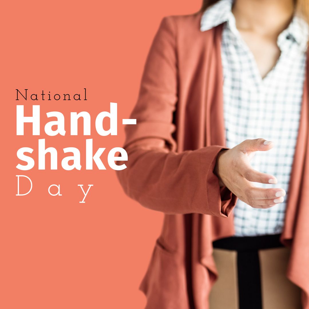 Women's Handshake Gesture for National Handshake Day