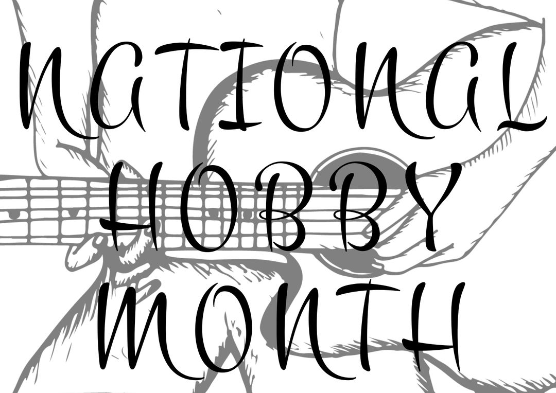 National Hobby Month Artistic Hand-Drawn Guitar Illustration - Free Images, Stock Photos and Pictures on Pikwizard.com