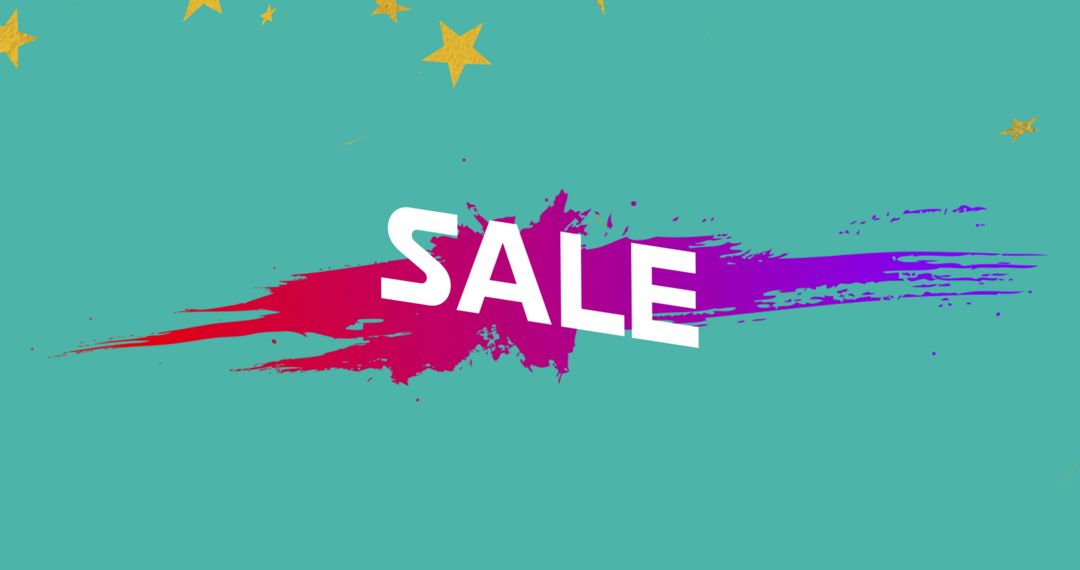 Dynamic Sale Promotion Banners with Vibrant Colors and Motion