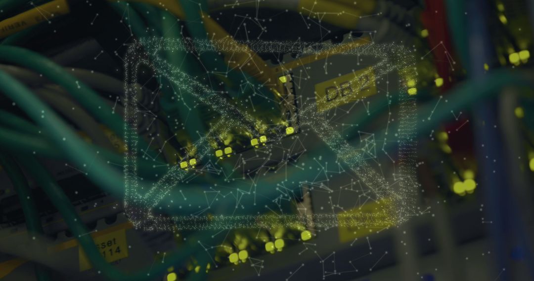 Email Network Communication Abstract Technology Concept