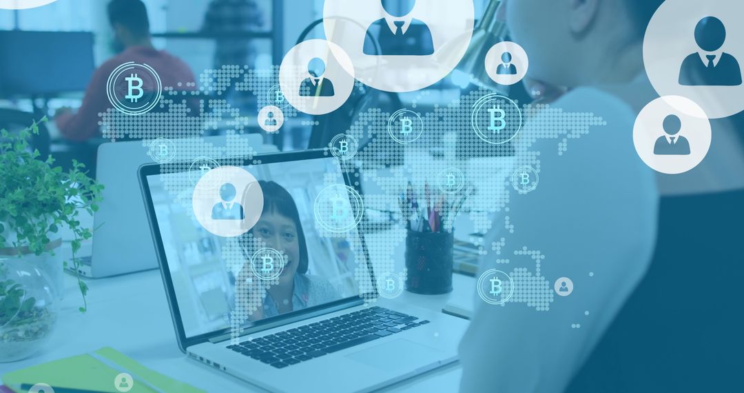 Networking and Virtual Communication with Cryptocurrency in Modern Business