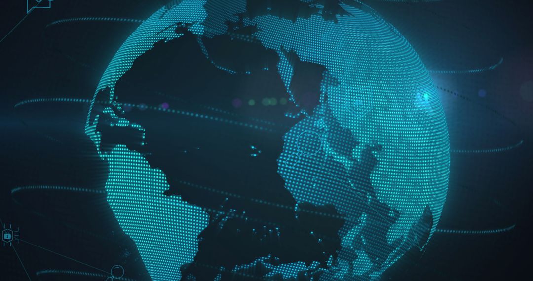 Global Network Data Connections Digital Concept