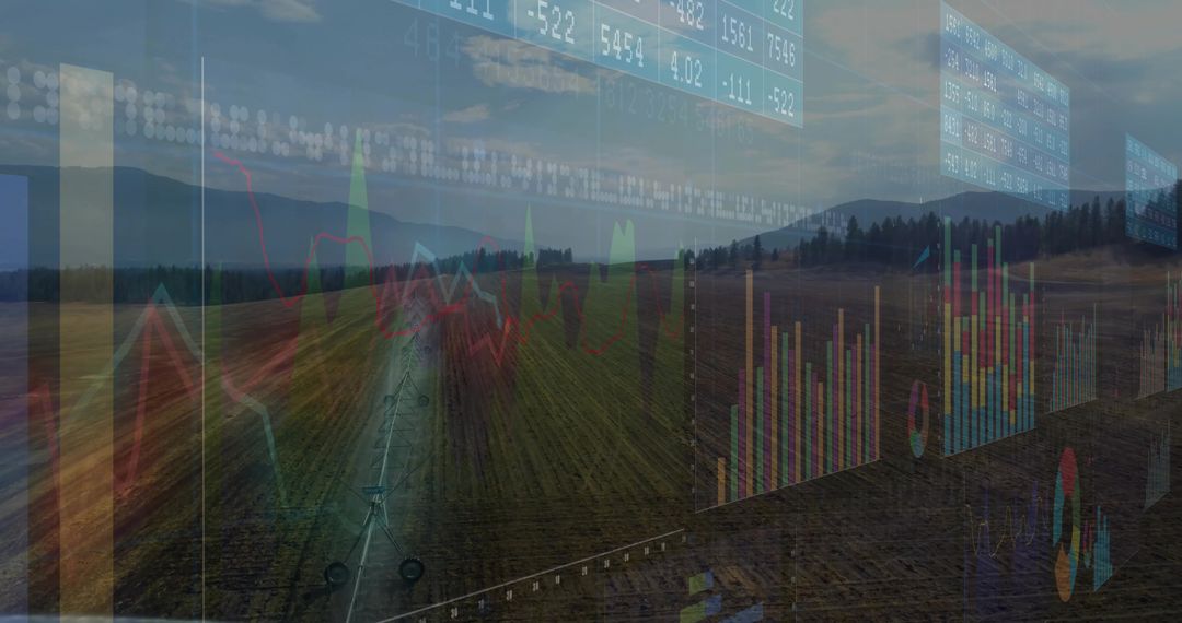 Digital Farming Analytics Merging with Agricultural Landscape