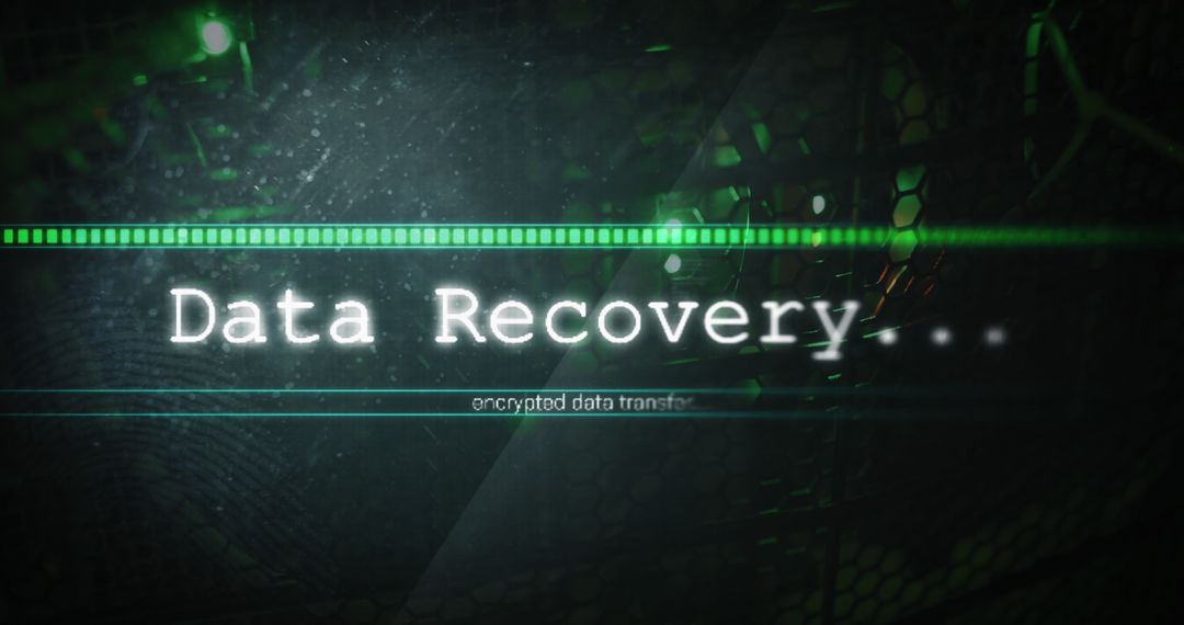 Encrypted Data Recovery in Digital Interface - Free Images, Stock Photos and Pictures on Pikwizard.com