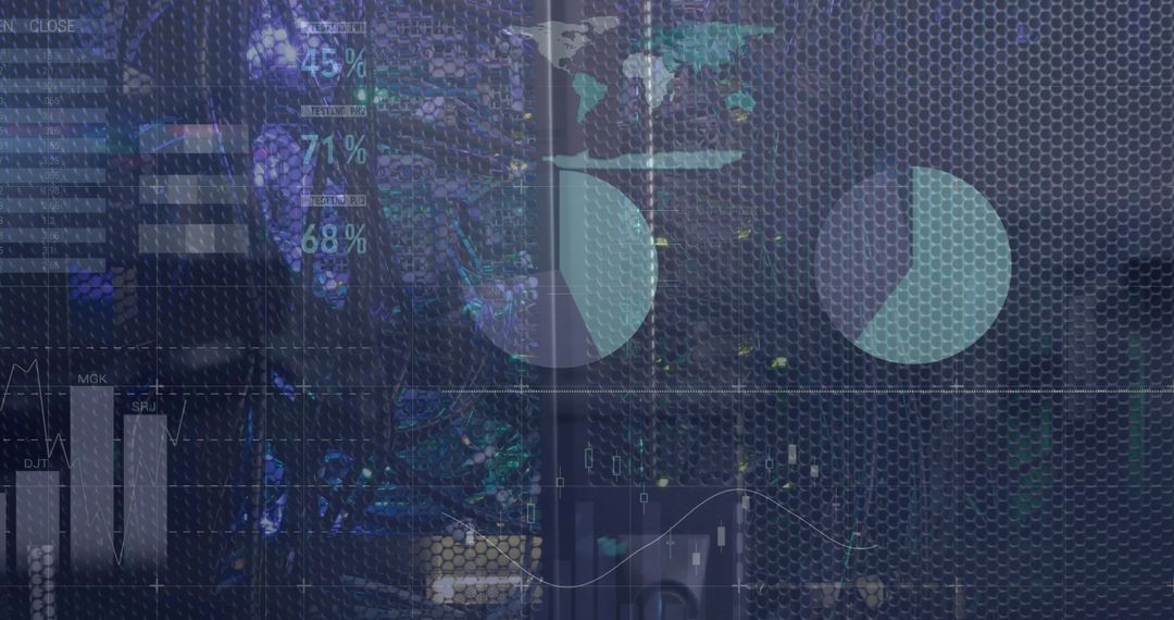 global data processing with analytical graphs and servers - Free Images, Stock Photos and Pictures on Pikwizard.com