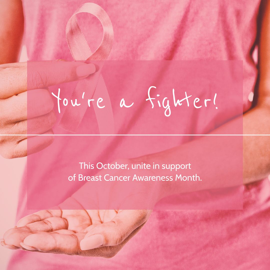 Supporting Breast Cancer Awareness Month with Pink Ribbon