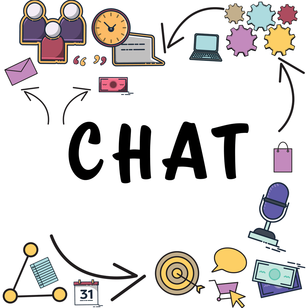 Transparent Business Communication Strategy Icons