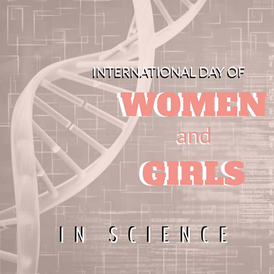 Celebrating International Day of Women in Science with DNA Strand Art