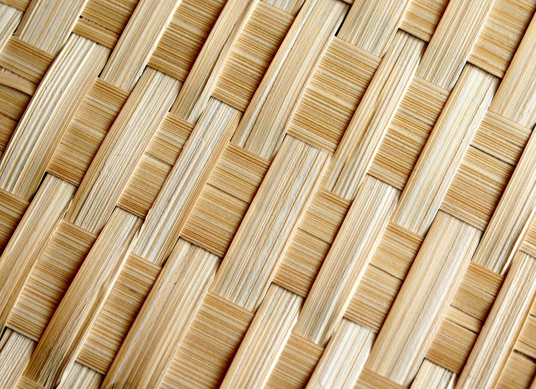 Close-up of woven basket texture in natural tones - Free Images, Stock Photos and Pictures on Pikwizard.com