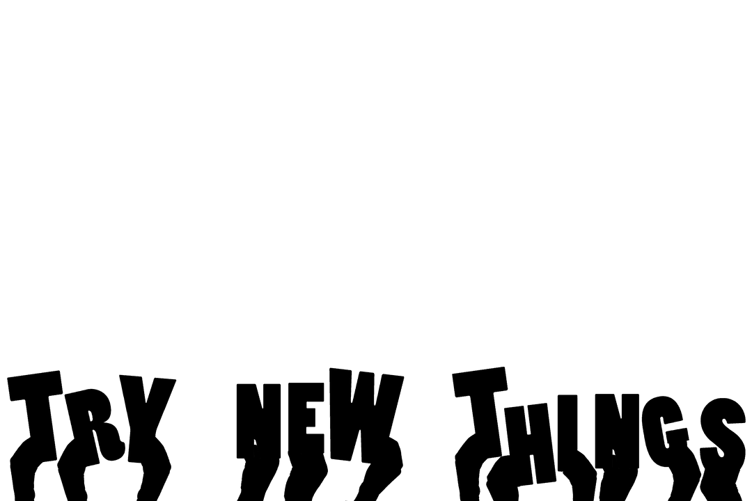 Motivational Transparent Design with Hands and Text