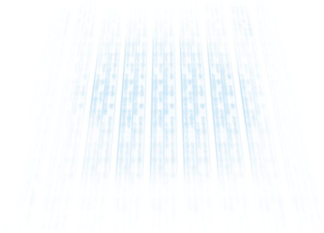 Blue Binary Code on Transparent Digital Screen - Download Free Stock Images Pikwizard.com